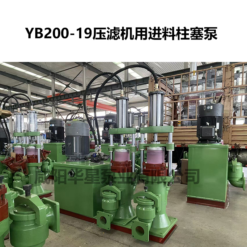 YB200-19壓濾機用進料柱塞泵