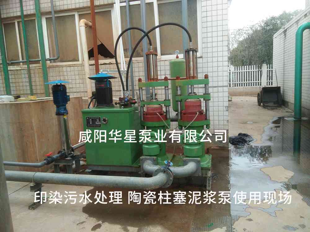 印染污水處理廠使用YBH250-30節(jié)能柱塞泥漿泵客戶案例-第二個現(xiàn)場 印染污水處理廠使用YBH250-30節(jié)能柱塞泥漿泵客戶案例-第二個現(xiàn)場